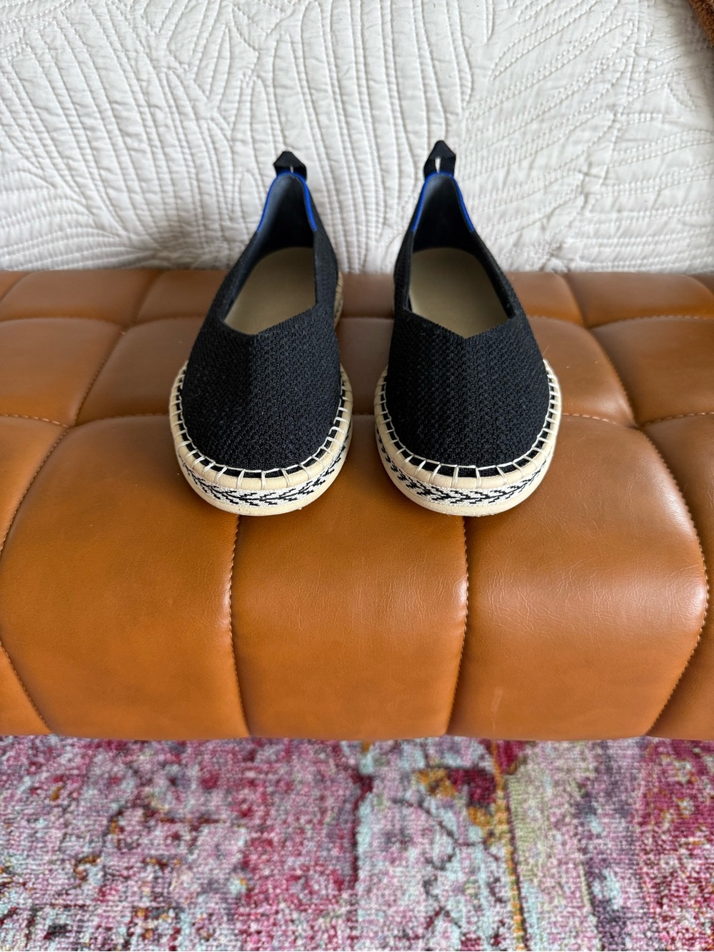 Rothy’s Black Espadrille - Women’s 8.5